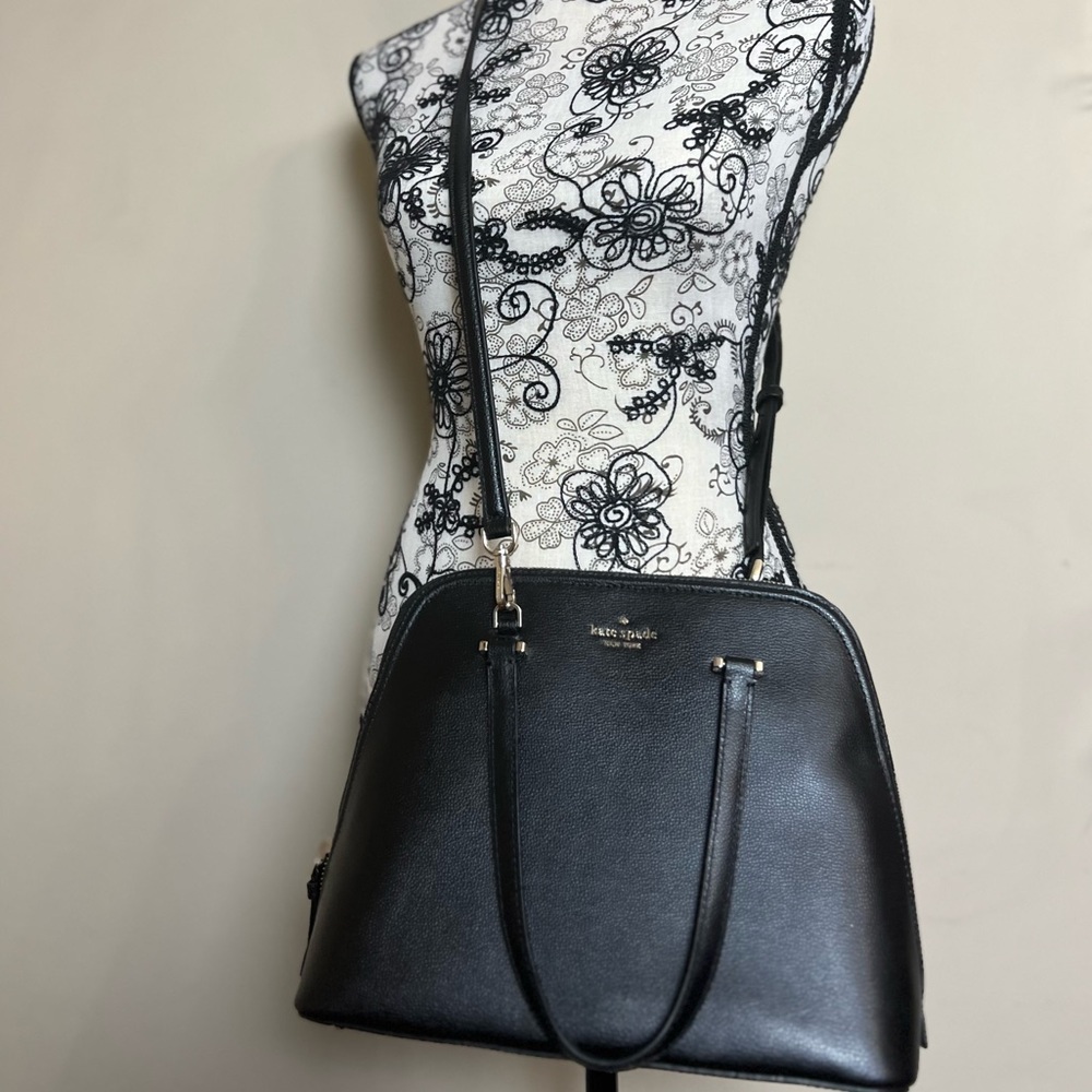Kate Spade Handbag Patterson Drive Medium Dome Leather